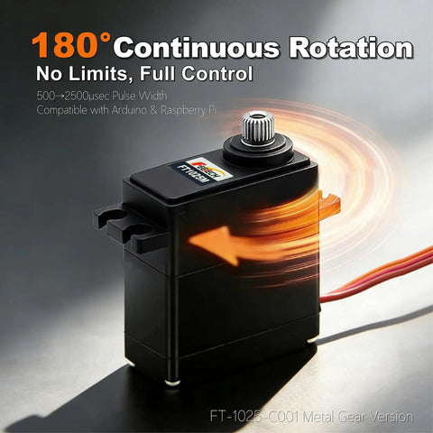 Dope Precision Digital Rc Servo Serving Ten Point Five K Of Raw Torque With Heavy Duty Steel Gears Making It A Rad Upgrade For Slick Trx4M ScX24 10th Scale Crawlers Robots Boats And Planes Any Day, showing 180° rotation and compatibility.