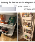Two Pack 15.95 Inch Refrigerator Door Bin Replacement Fits Frigidaire Kenmore Side Shelf Easy Install AP2115741 PS429724