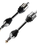 Front CV Axle Shafts Drive Assembly Pair For Chevrolet Impala Buick Lacrosse Century Regal Monte Carlo 1998 To 2011, showing inner and outer components.
