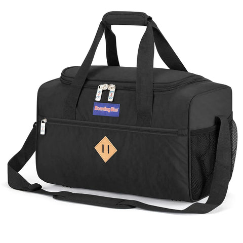 Under Seat Personal Item Duffle Bag 17 By 10 By 9 Inches That Fits United Spirit JetBlue Frontier American And Most Airlines