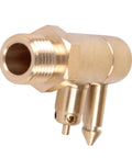 Brass Quick Connect Fuel Line Fitting 8897-6 1/4 Inch NPT Male Thread Marine Tank Side Connector for Yamaha Motors