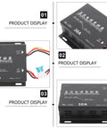 30A 360W Vehicle Voltage Converter 24V To 12V DC Power Supply With Memory Function And Aluminum Alloy Heat Dissipation, product display
