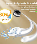 Nylon polyamide spool for 10 Pack 0.065 Inch Weed Eater String Refills With 240 Feet Auto Feed Trimmer Line Replacement Spools