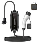 Portable Ev Charger Type 2 To Nema 515 Plug 16 Amp 110 Vac With 16 Foot Cable Ip65 Rated, includes charging plug and cable.