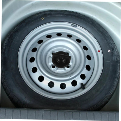 Heavy Duty Spare Tire Bolt Hold Down Retainer For Quick Install Fits Most Vehicles And Keeps Your Spare Wheel From Bouncing Or Shifting In The Trunk Built Tough With Durable Steel And Corrosion Resistant Finish For Everyday Driving securing spare tire in trunk