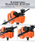 Kalibrate Line Spooler With Line Counter Portable Fishing Accessory Without Line Twist For Spinning And Casting Reels clamping system
