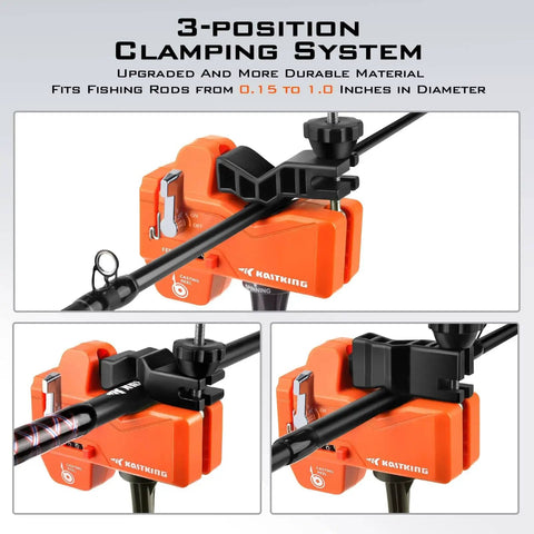 Kalibrate Line Spooler With Line Counter Portable Fishing Accessory Without Line Twist For Spinning And Casting Reels clamping system