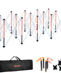 Portable Folding Workstand For Garage And Workshop With 6000 Lbs Capacity Collapsible framework with carry bag and clamps.