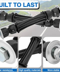 Beefed-Up Front Sway Bar Link Replacement for 2007-2016 Silverado 1500 Tahoe Escalade Yukon Sierra 1500 Yukon XL 1500 Durable Steel Ball Joints Easy Install Fits K700432 25918049 front view