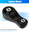 Rock Solid Engine Motor Mount And Torque Strut Bracket 25840458 for Buick Enclave and Chevy Traverse, black, durable design.