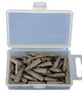 Open case of PH2 Phillips Screwdriver Bits Set Pro Grade, 50 Pc, 1 Inch Length, 1/4 Inch Hex Shank, Impact Ready, Taiwan S2 Steel