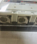 Pro Heavy Duty 3 Pole 800 Amp 600VAC Thermal Magnetic Molded Case Circuit Breaker from a front angle, showing terminals and protective packaging.