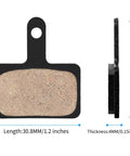Value Pack 25 Pairs Bike Disc Brake Pads Set For MTB And E Bike Fits Shimano Tektro TRP MT200 MT500 M355 M446 M447 M315 M365