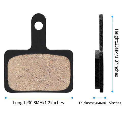 Value Pack 25 Pairs Bike Disc Brake Pads Set For MTB And E Bike Fits Shimano Tektro TRP MT200 MT500 M355 M446 M447 M315 M365