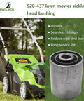 Sickle Head Bushing Replacement For Haybine Mowers Fits 472 477 479 488 490 495 1469 1495 OEM Style Farm Equipment Part Replaces 920-437 on mower