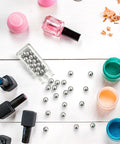 50 Pack 8mm Nail Polish Mixing Balls Stainless Steel Bearing Balls For Nail Art Paint Mixing Beads 316 Stainless Steel With High Temperature Resistance And Corrosion Protection Pro Grade in nail polish bottles