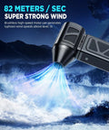 Electric Compressed Air Duster With Brushless Motor 360000 RPM Turbo Cordless Blower demonstrating strong wind power