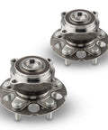 Pair Rear Wheel Hub Bearing Assembly 512344 For Honda CR V 2007 2011 Crosstour 2012 2015 Accord Crosstour 2010 2011 FWD 5 Lug OE Style Replacement