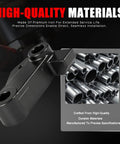 Upgraded Passenger Side Exhaust Manifold Clamp Repair Kit For 1997 Through 2016 Ford F150 F250 E150 E350 Truck And Lincoln Navigator Bail On Snapped Studs With Premium Iron Hardware detailed view showing durable iron material.