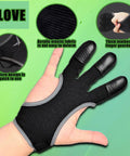 All In One Archery Starter Kit For Beginners And Pros Leather Arm Guard 3 Finger Archery Gloves with Velcro design and thick leather