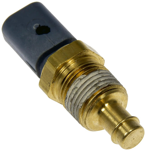 Oil And Coolant Temperature Sensor Drop In Direct Replacement For Select Models, Reliable Durable Engine Sensor With Easy Install For Accurate Temperature Readout In Cars And Trucks, brass and black