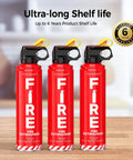 Compact Water Based Fire Extinguisher For Home Kitchen Car And Grill 8 In 1 ABC K Class with 6-year warranty on table