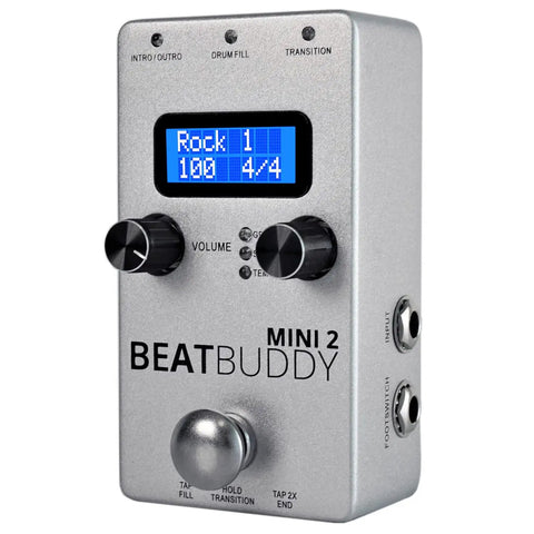 Hands Free Drum Machine Guitar Pedal That Lets You Build Beats On The Fly While You Play Add Fills Transitions And Stops 200 Ready To Go Songs
