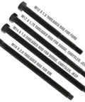 Four threaded rods from Long Reach Harmonic Balancer And Pulley Installer Kit with Extra Long Forcing Fasteners