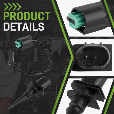 Outside Ambient Air Temperature Sensor With 2 Pin Connector Pigtail For BMW 1 Series and Mini Cooper Replacement Sensor, product details