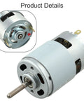 High Torque 21V DC Motor 120W For Power Tools Hand Drills And Lawn Mowers With Ball Bearings, close-up view showing details.