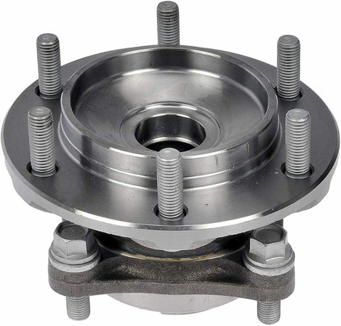 Two Wheel Drive Front Wheel Hub And Bearing Assembly For Toyota 4Runner 2003 Through 2018 And Tacoma 2005 Through 2015 That Delivers Smooth Operation And Easy Install With Durable Bearings And Precise Fit, featuring metal bolts and detailed design.