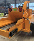 Mobile Wood Chipper Shredder For Forestry And Yard Waste Cleanup Beast Of A Heavy Duty Branch Crusher in warehouse