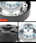 Bulletproof Engine Water Pump Bolt On For Chevy V8 5.3L, showing aluminum body and steel impeller with serpentine belt mount.