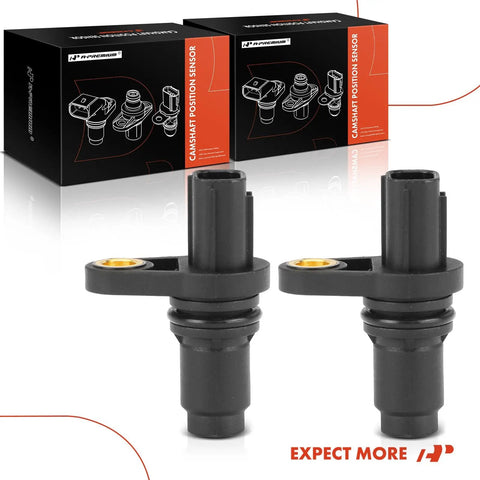 Two Pack Camshaft Position Sensor For Toyota And Lexus Vehicles Fits CT200h ES300h NX300h Scion iM iQ tC xD And More Easy Plug And Play Replacement OE Quality Durable Sensor For Reliable Engine Timing, two black sensors