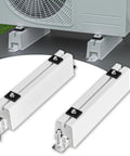 Heavy Duty Mini Split Condenser Pad Floor Mount Base Pad 15.74 Inch Long Beefy Anti Vibration Stand For Air Conditioners