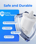 Sturdy Small Water Pressure Tank Ideal For Tankless Reverse Osmosis Systems And Fridges features safety tests and BPA-free design.