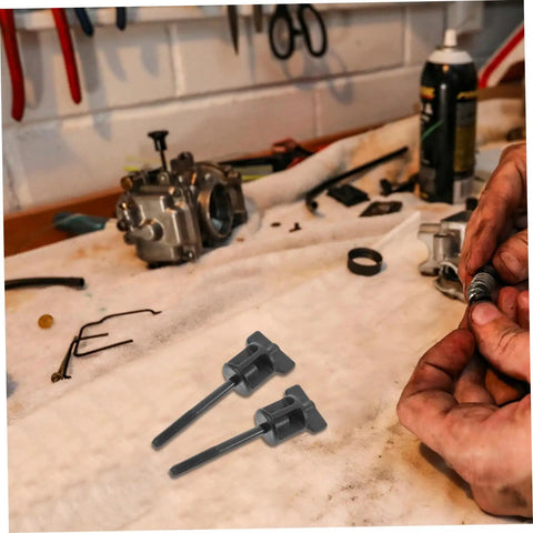 Spare Tire Mounting Bolt Kit Bolt On Spare Tire Hold Down for HRV cars on a workbench showing installation setup