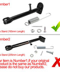 Yamaha Peewee PW80 PY80 Side Stand Spring Kick For Dirt Bike Replacement 165mm Long 152mm Stand Height Easy Install Durable Aftermarket Part