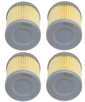 4 Pack Air Intake Filter Cartridge 65 mm By 72 mm 15 Micron Replacement 90950500000 C75 2 For Becker Dry Vane Vacuum Pumps