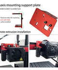 X-axis mounting support plate for MGN12H Linear Guide Rail Kit 3.0 Upgrade For Ender 3 Series 3D Printers with extruder installation