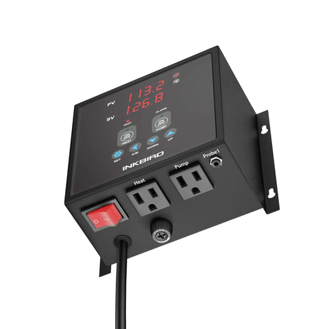 Heating And Cooling PID Temperature Controller IPB-16S Pre Wired Digital Home Brewing Controller With Independent Pump Thermostat