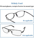 Soft Silicone Eyeglass Nose Pads With Adhesive Air Chamber Cushion 3.5mm Heightened Nose Pads For Plastic Frames D Shaped Comfort