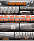 Impact Drill Bit Set 112 Piece With One Fourth Inch Hex Shank For Impact Drivers And Screwdrivers Includes Wood Metal Cement Bits