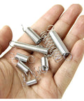 Hand holding assorted springs from Heavy Duty Compression Spring Set 200 Pcs Stainless Steel Hardware Kit With Zinc Plated Coils