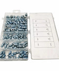 Grease Fittings Kit 110 Piece Imperial 45 Degree 90 Degree Nipple Assortment For Grease Gun And Hydraulic Systems Oil Mouth Nipples