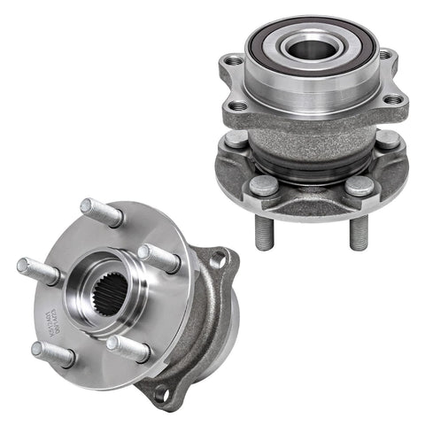 4 Piece Wheel Bearing Hub Assembly Set For Subaru Forester 2009-2013, Impreza 2008-2013, And WRX 2013 Front And Rear Replacement Kit