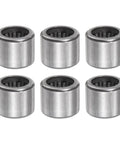 Image of HK0810 Needle Roller Bearings 8mm Bore 12mm OD 10mm Width Chrome Steel Open End 6 Pack for Transmission Gearbox High Precision