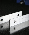 One Eighth Inch Precision Steel Parallels, 6 Inch Long, 10 Pair Set, Ground And Hardened, Machinist Tool Close-up View