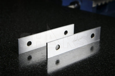 One Eighth Inch Precision Steel Parallels, 6 Inch Long, 10 Pair Set, Ground And Hardened, Machinist Tool Close-up View