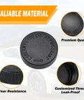 2 Pack Black Coolant Reservoir Cap Compatible With Nissan Murano Rogue Versa Quest And Infiniti EX35 FX37 G35 M35 Radiator